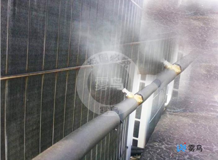 空调外机喷雾降温