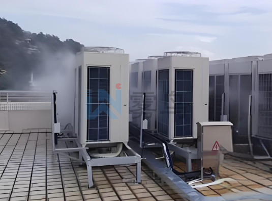 空调喷雾降温节能系统节能效果分析